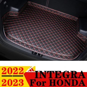  коврик багажника автомобиля для Honda Integra 2022 23 High Side Водонепроницаемый задний грузовой чехол Ковровая подушка AUTO Parts Tail Accessories Boot Liner