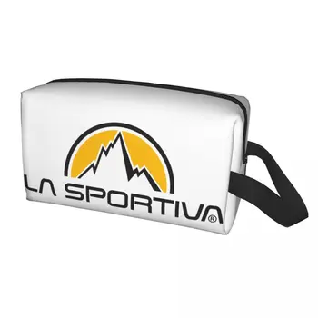 Custom La Sportiva Logo Дорожная косметичка Женские туалетные принадлежности Органайзер для макияжа Женский набор для хранения красоты Dopp Kit