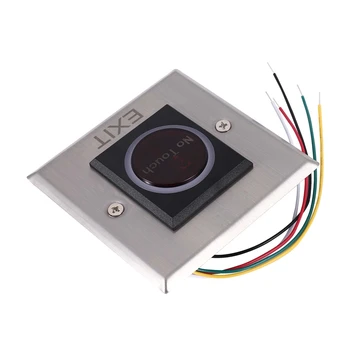 FULL инфракрасный сенсорный переключатель бесконтактные бесконтактные переключатели Кнопка разблокировки двери со светодиодной индикацией