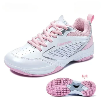 2023 Новая женская обувь для бадминтона в тренажерном зале, носимая обувь для крытого корта, противоскользящая обувь для настольного тенниса, женская спортивная обувь для дизайнерского бренда