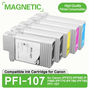 Новый совместимый с PFI-107 струйный картридж для Canon IPF670 IPF680 IPF685 IPF770 IPF780 IPF785 PFI107