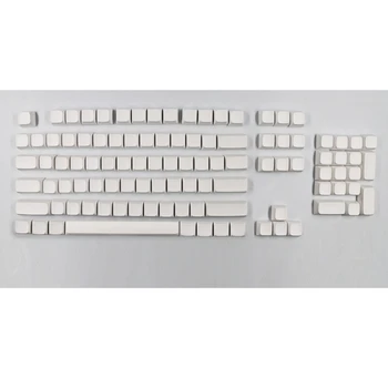 PBT Белые колпачки для клавиш в стиле ретро 134Keys DyeSublimation XDA Белый пустой колпачок для ключей Y3ND