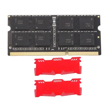 Для MT 8 ГБ DDR3 Оперативная память для ноутбука + охлаждающий жилет 1333 МГц PC3-10600 204 контакта 1,35 В SODIMM для оперативной памяти ноутбука