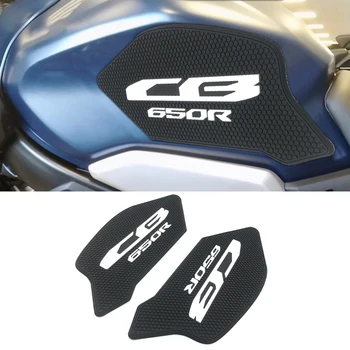 Для HONDA CB650R 2019 2020 2021 Мотоциклетный бак Тяга Боковая накладка Газ Топливо Колено Ручка Наклейка Наклейка