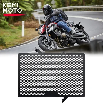 KEMiMOTO для Honda CB650F CBR650F 2014-2018 Защита радиатора мотоцикла Защитная крышка решетки Оборудование для защиты резервуара для воды