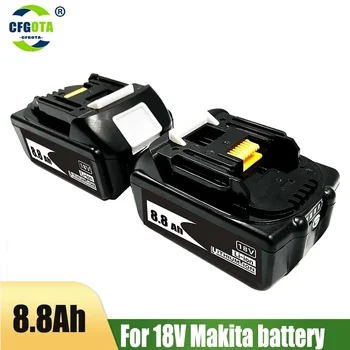 Новейшая модернизированная аккумуляторная батарея BL1860 18 В 8800 мАч литий-ионный аккумулятор для батареи Makita 18 В BL1840 BL1850 BL1830 BL1860B LXT400
