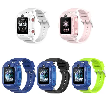 2022 Новые модные красочные аксессуары, подходящие для детских часов Huawei 4X / Huawei Watch 4X Замена силиконового ремешка