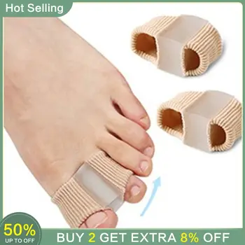  Ортопедические стельки для ног Высокоэластичные силиконовые носилки для носка Разделитель пальцев ног Инструмент для ухода за ногами Корректор пальца ноги Термостойкий носилок для пальцев
