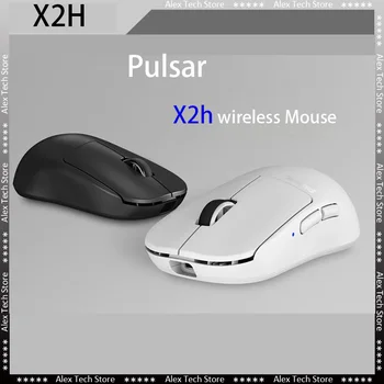 Новая беспроводная мышь Pulsar X2h X2hmini Легкая Bluetooth 2,4 ГГц PAW3395 эргономика 54g 26000DPI Киберспортивная игровая мышь для Office