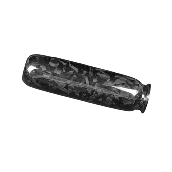  Твердое углеродное волокно Интерьер Автомобильный ручной тормоз Крышки ручки Отделка для Mini Cooper R50 R55 R59 Запасные части Аксессуары