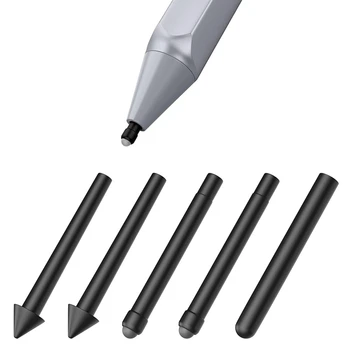  5 шт. Наконечники ручки для ручки Surface (тип 2XHB / 2X2H / H) Черная резина для ручки Surface Pro 2017 (модель 1776) / Pro 4