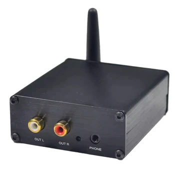 Черный Dlhifi APTX HD LDAC Bluetooth 5.0 Приемник Декодированная аудиоплата без потерь PCM5102A CSR8675 24-битный ЦАП I2S (B)
