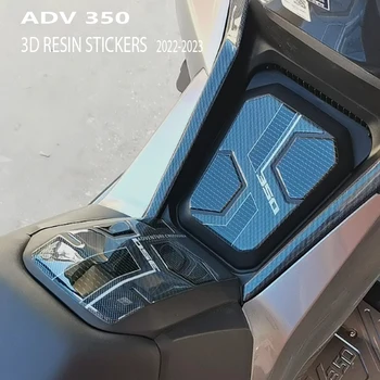 2023 ADV350 Мотоцикл 3D Смола Эпоксидная Наклейка Бак Накладка Анти Царапина Наклейка Нескользящая TankPad для HONDA ADV 350 2022-