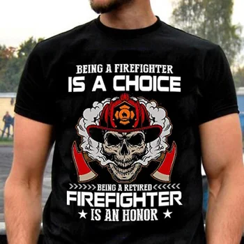 Быть пожарным - это выбор Быть пожарным на пенсии - это честь День отца Пожарный Папа Пожарный Папа Футболки