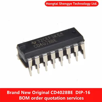 Новый оригинальный CD4028BE DIP-16 BCD Code Decimal Decoder