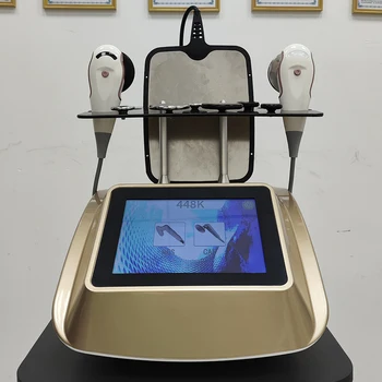 448k Портативный терапевтический аппарат Indiba Tecar для облегчения боли физическое устройство для спортивных травм, массажер для тела для клиники Спа