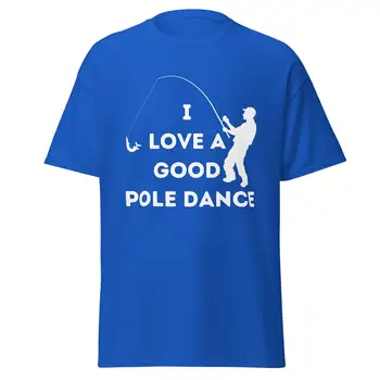 Я люблю хорошую мужскую футболку с графикой для танца на пилоне