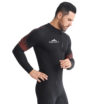 Гидрокостюм Верхняя куртка 3 мм Неопреновый Гидрокостюм Рубашка для мужчин Согревайтесь Плавание Подводное плавание Дайвинг Серфинг в холодной воде