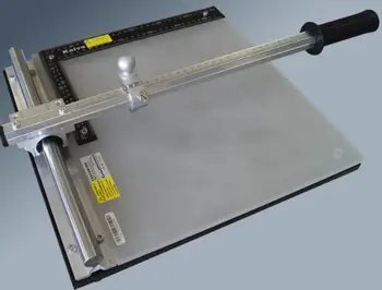 Q-00X Лабораторный стеклорез Руководство по эксплуатации Машина для резки силикагелевых плит ITO на основе стекла 28x33 см