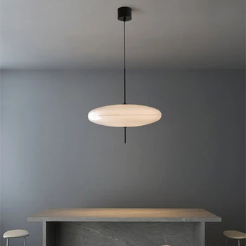 Италия Дизайнер Модель 2065 Светодиодный акриловый подвесной светильник Вилла Столовая Кухня Подвесная лампа НЛО Подвесной промышленный светильник