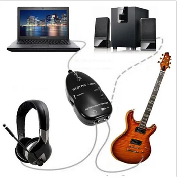 Кабель для электрогитары Аудио USB Интерфейс Интерфейс Для MAC / PC Аксессуары для записи музыки для гитаристов