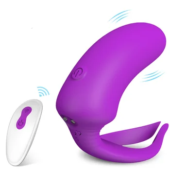  Анальная пробка с дистанционным управлением с вибрирующим стимулятором пениса с 9 режимами Анальный вагинальный массажер Взрослые секс-игрушки для пары