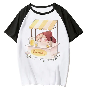 Cottagecore Mushroom футболки женская манга топ женская аниме японская харадзюку одежда