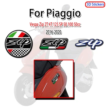 Мотоцикл Наклейка Скутер 3D Эмблема Логотип Наклейки Наклейки Для Piaggio Vespa Zip 2T 4T 125 SP 50 100 50cc 2016-2020