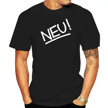 NEU! Немецкая футболка с трафаретным принтом Krautrock