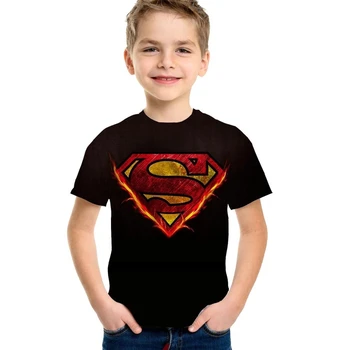 2023 Летняя футболка Детская одежда Новая мода Забавная футболка с 3D-принтом для мальчиков с коротким рукавом Мужчины Женщины Повседневные футболки