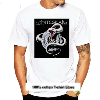 Whitesnake-Camiseta negra de la gira de conciertos para hombre, Camiseta holgada de talla S, M, L, XL, 2XL, 3XL, 2018