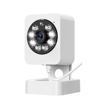 1080P Wi-Fi камера Tuya Умный дом Безопасность PIR Движение Обнаружение человека Беспроводная камера видеонаблюдения Простая установка Простота использования
