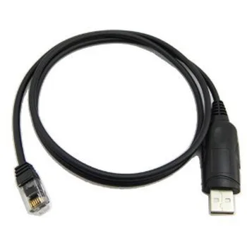 Новый USB-RJ11 6-контактный 6-контактный кабель программирования для Kenwood TK / TM-768 768G 780 780G 785 805 805DC Портативная радиорация