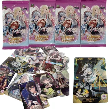 2023 Goddess Story Коллекция Карты PR Booster Box Kawaii Girl Sets Kids Birthday Gift Game Cards Настольные игрушки для семьи