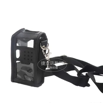 Baofeng PU Кожаный защитный чехол для Baofeng UV-5R Series Walkie Talks Parts Защитный чехол с ремешком UV5R Двусторонняя радиосвязь