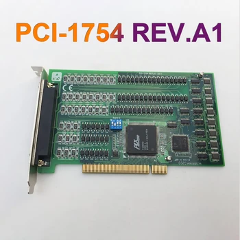 64-канальная изолированная цифровая выходная плата для карты захвата Advantech PCI-1754 REV. А1