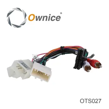 Разъем ISO Кабель для серии Toyota, используемый в автомобильной развлекательной системе Ownice, подходит только для Ownice DVD