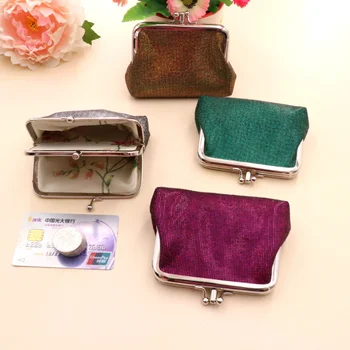  Новый двухслойный женские кошельки Короткий PU кожаный кошелек для монет Мини-кошелек Ретро кошелек для монет для женщин Хранение губной помады