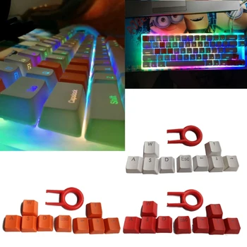9 клавиш с подсветкой колпачки клавиш WASD / ESC / направление для переключателей Cherry MX Механические колпачки клавиш для игровой клавиатуры с для дропшиппинга клавиш