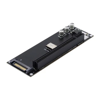 SFF-8611 - PCIe X16 Слот Адаптер Плата расширения PCI-e для сетевой звуковой видеокарты, SFF-8611 8612 NVMe Дропшиппинг