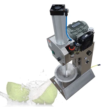  Электрический промышленный Coco Green Fresh Diamond Shape Нежная машина для очистки кокосовой кожуры Обрезка и пилинг