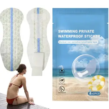 Защитные гигиенические вкладыши Клей для купальников PU Clear Waterproof Panti Liner For Swimwear Private Swim Sticker