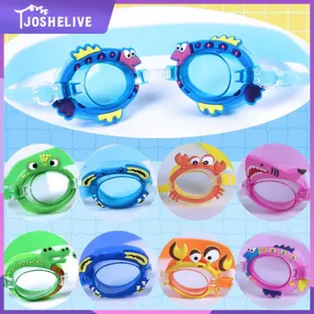 1 шт. Профессиональные очки для плавания Girl Cartoon Swim Очки с берушами Водонепроницаемые антитуманные очки для плавания для детей